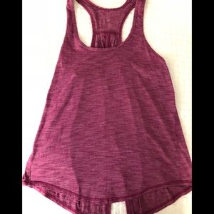 Hot Pink Racerback LuLulemon Tank Size 6